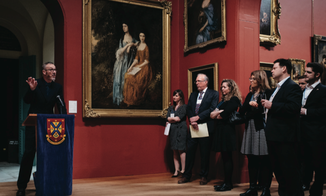 Networking event at the Dulwich Picture Gallery in London, U.K